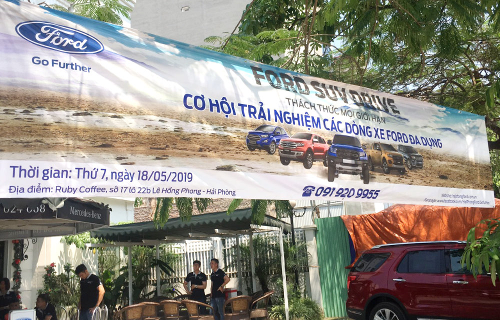 Chuong trinh Ford SUV Drive cung Hai Phong Ford